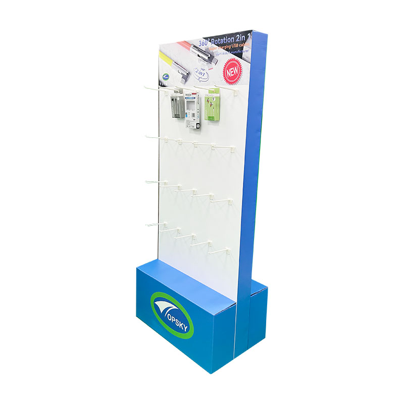 Double sided hook display stand